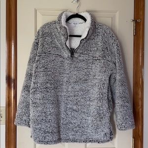 Fluffy Quarter Zip Pullover